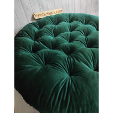 Кругла подушка на крісло папасан