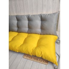 Набір подушок на меблі з палет спинка та сидіння