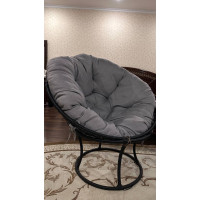 Кругла подушка в крісло кокон