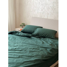 Постільна білизна мікросатин смарагдові гілочки 