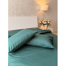 Постільна білизна мікросатин смарагдові гілочки 