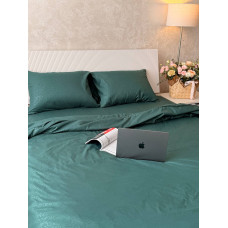 Постільна білизна мікросатин смарагдові гілочки 