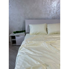 Постільна білизна мікросатин смужка айворі Постільна білизна мікросатин смужка айворі