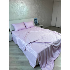 Постільна білизна мікросатин смужка (колір фіалка)
