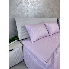 Постільна білизна мікросатин смужка (колір фіалка) Постільна білизна мікросатин смужка (колір фіалка)