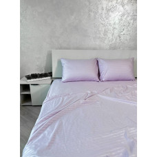 Постільна білизна мікросатин смужка (колір фіалка) Постільна білизна мікросатин смужка (колір фіалка)