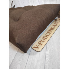 Подушка на меблі з палет на замовлення - тканина рогожка